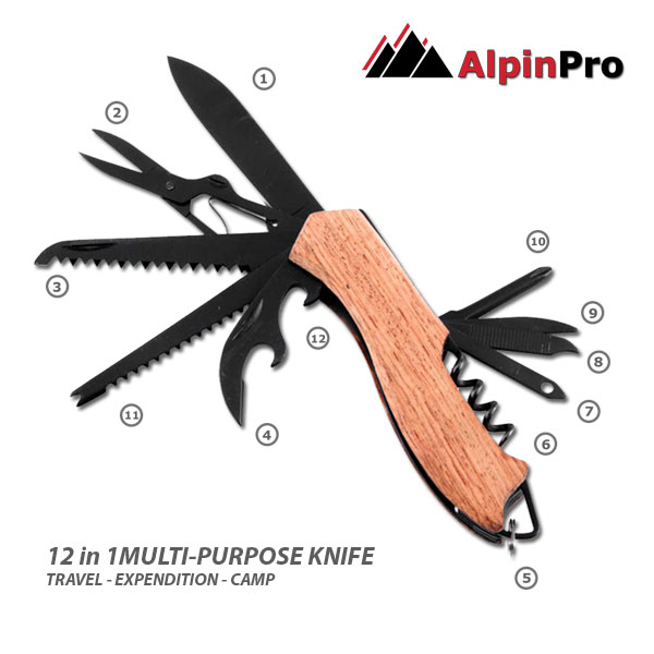 AlpinPro Multitool MK 009HW 1