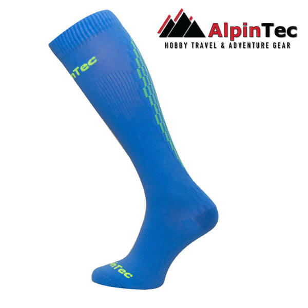 compress socks alpintec blue