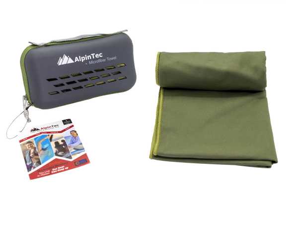 Towel πετσέτα AlpinTec Army Fast