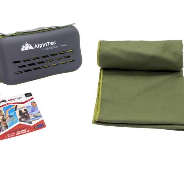 Towel πετσέτα AlpinTec Army Fast