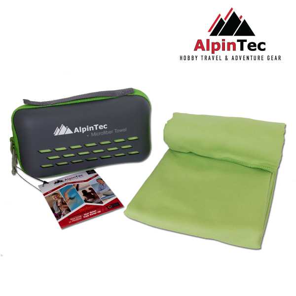 Towel πετσέτα AlpinTec Green Fast 1