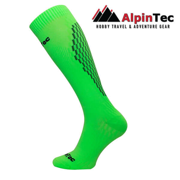 compress socks alpintec green